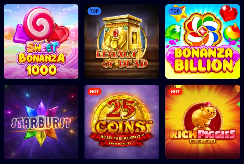 Online Slots at Jet4bet Games