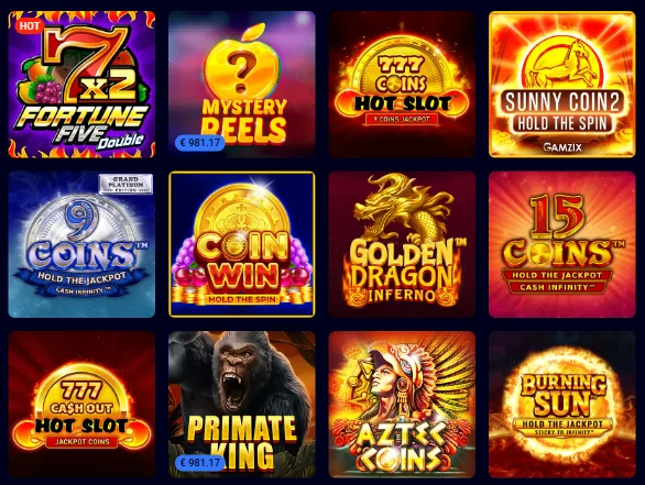 Progressive Jackpot Games
